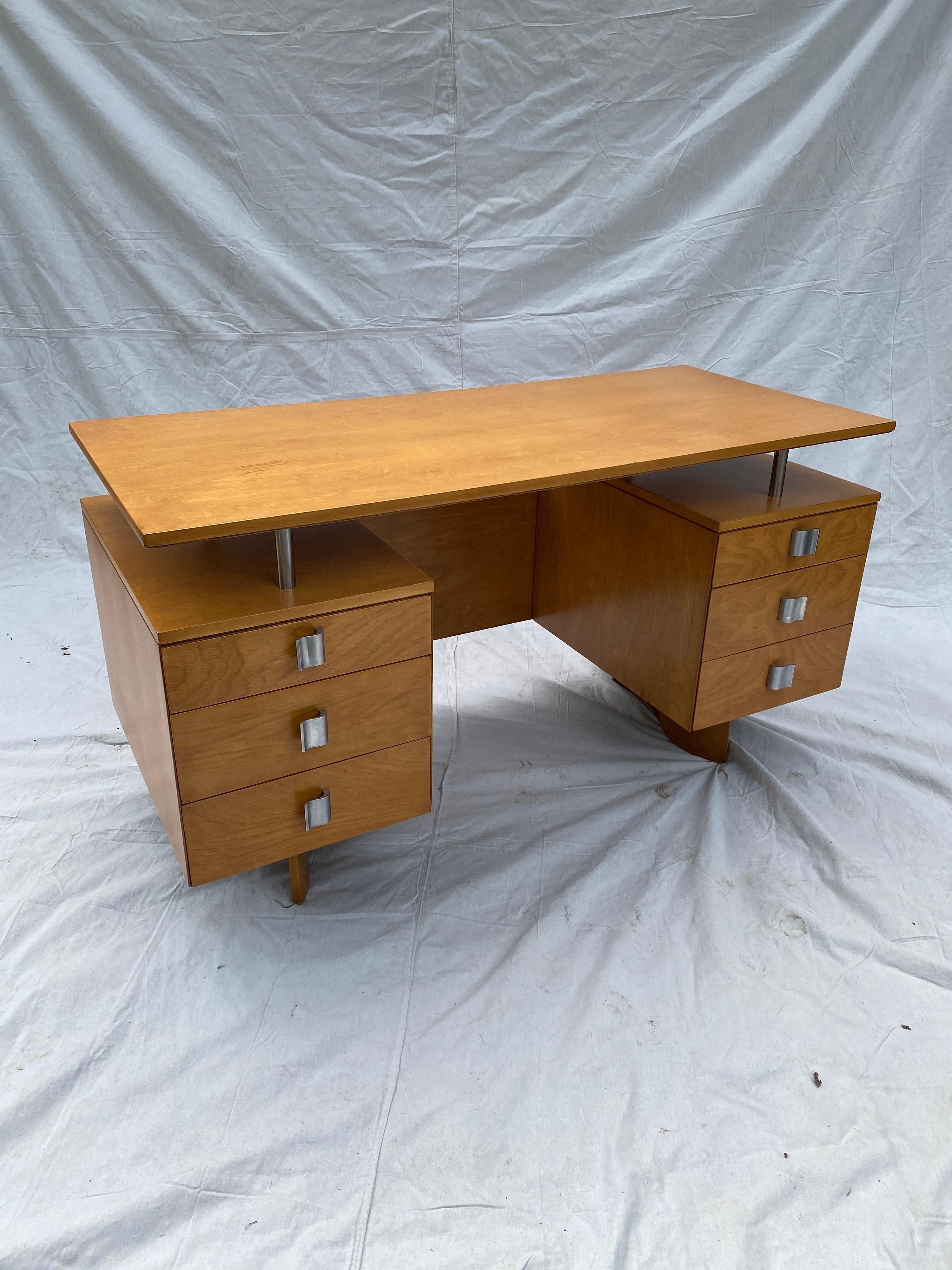 Eliel Saarinen for Johnson Furniture Executive Desk 2