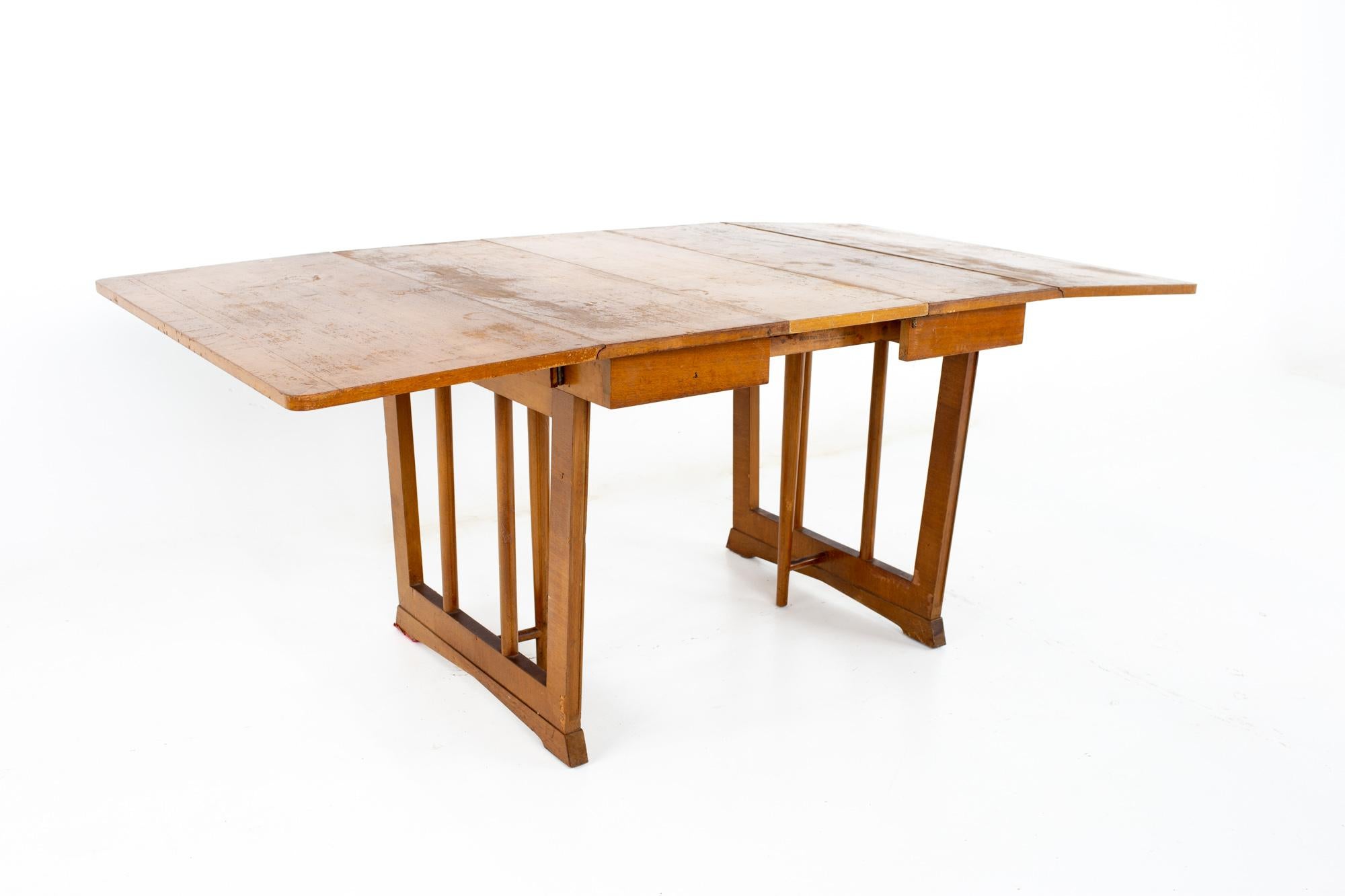 Eliel Saarinen for Rway Mid Century Drop Leaf Table 4