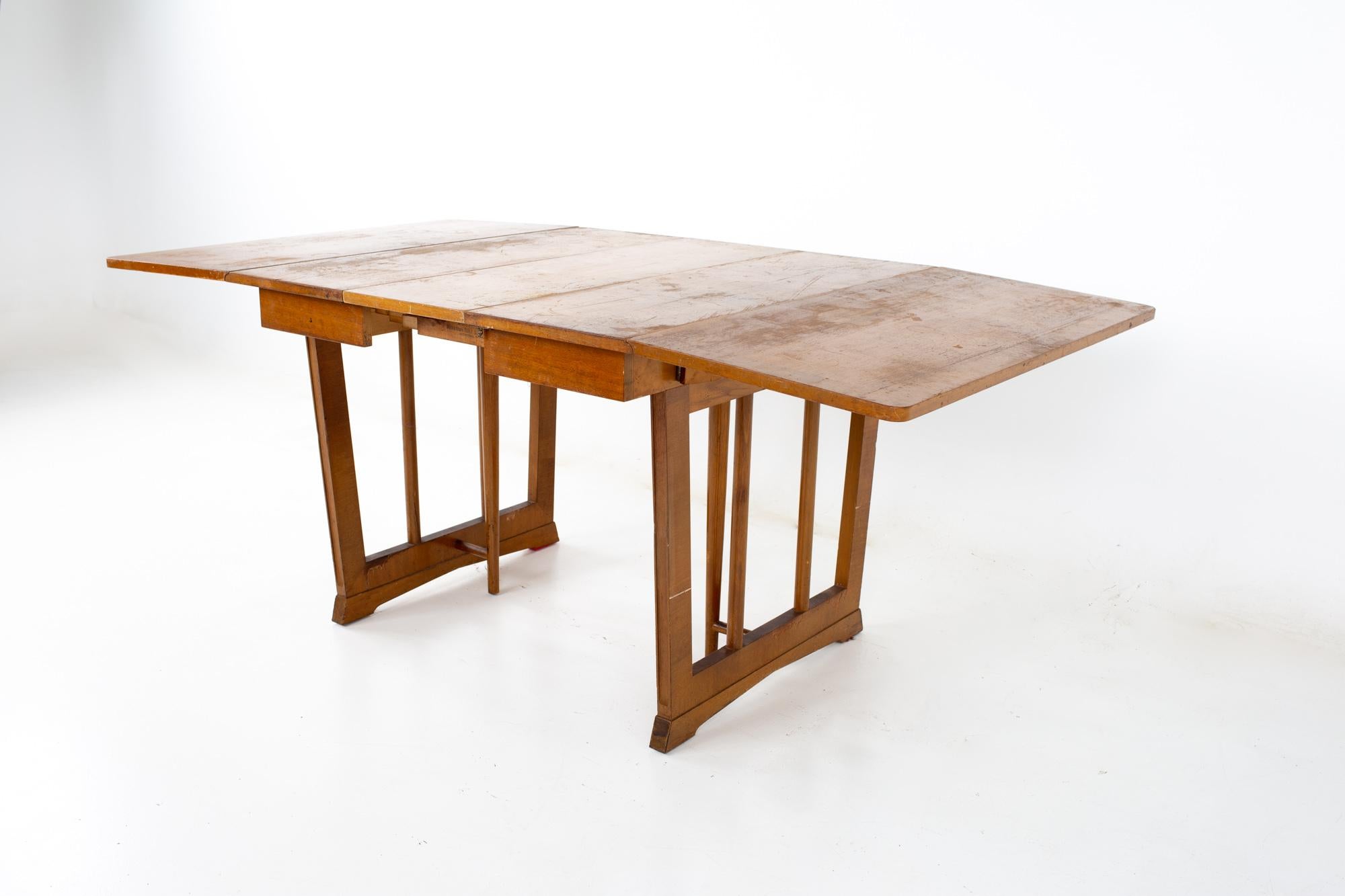Eliel Saarinen for Rway Mid Century Drop Leaf Table 5