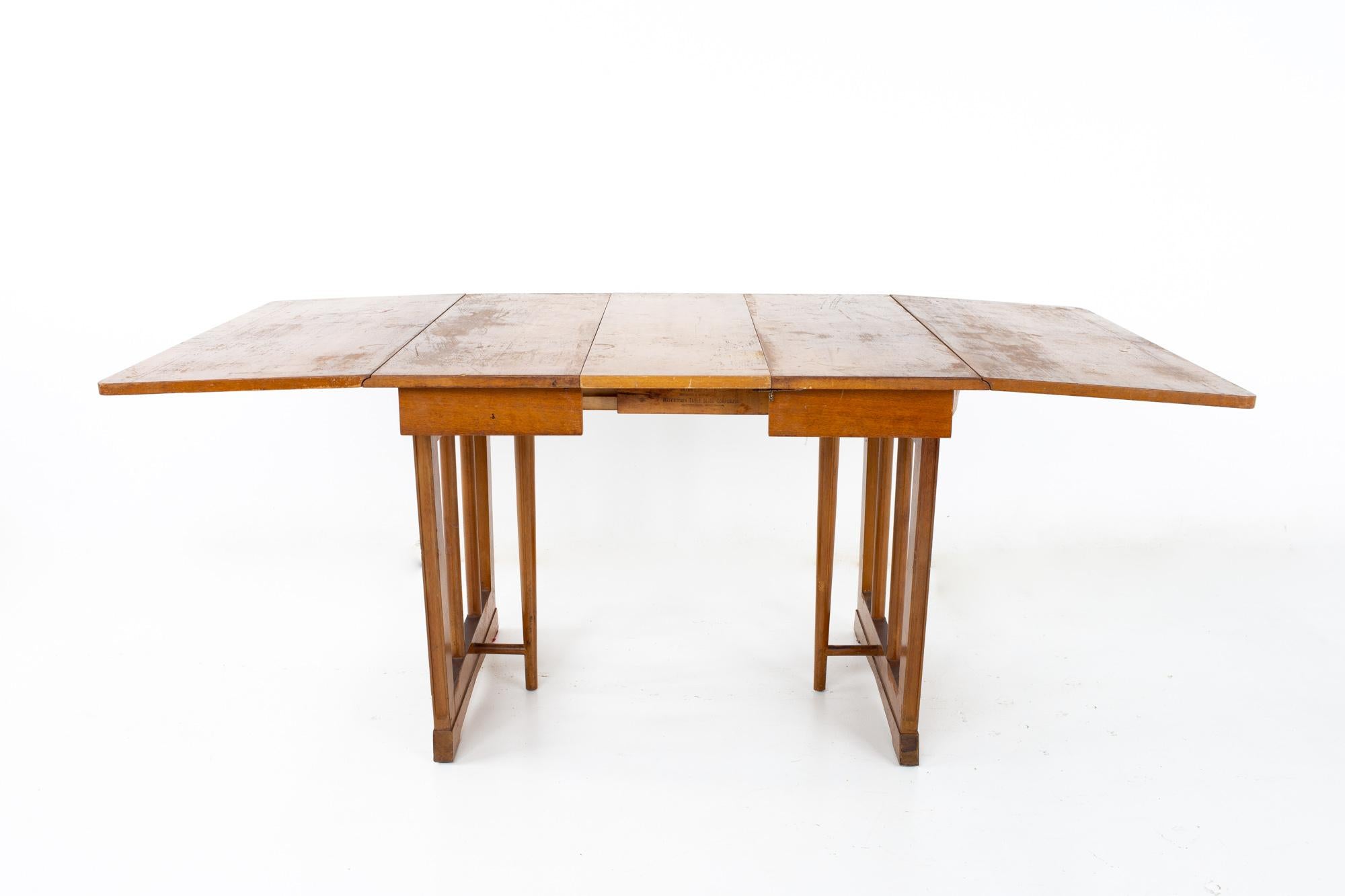 Eliel Saarinen for Rway Mid Century Drop Leaf Table 6