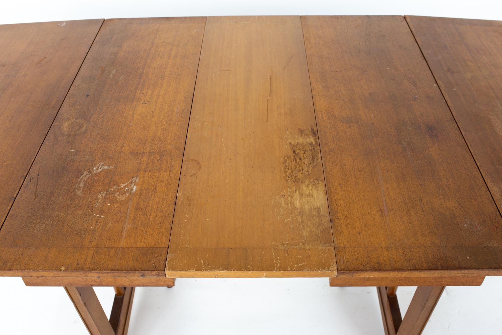 Eliel Saarinen for Rway Mid Century Drop Leaf Table 9