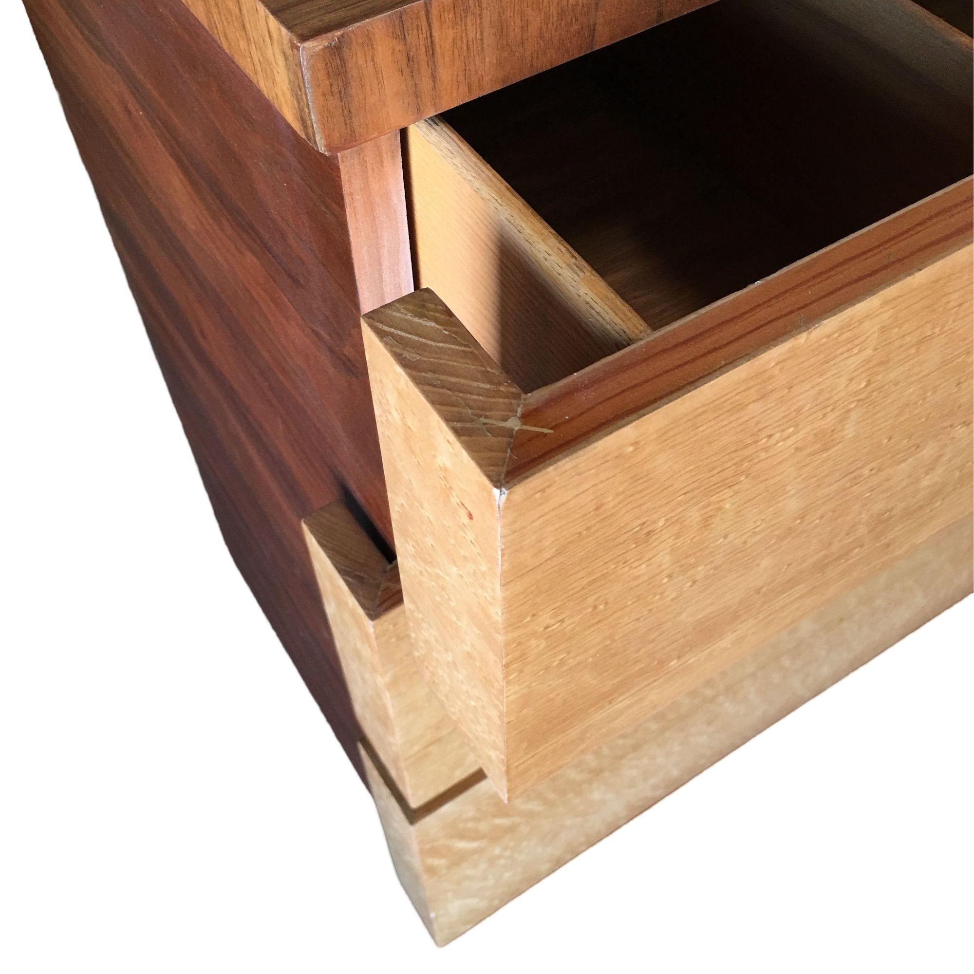Eliel Saarinen Inspiriert Streamline Moderne 6-Schublade Dresser im Zustand „Hervorragend“ im Angebot in Van Nuys, CA