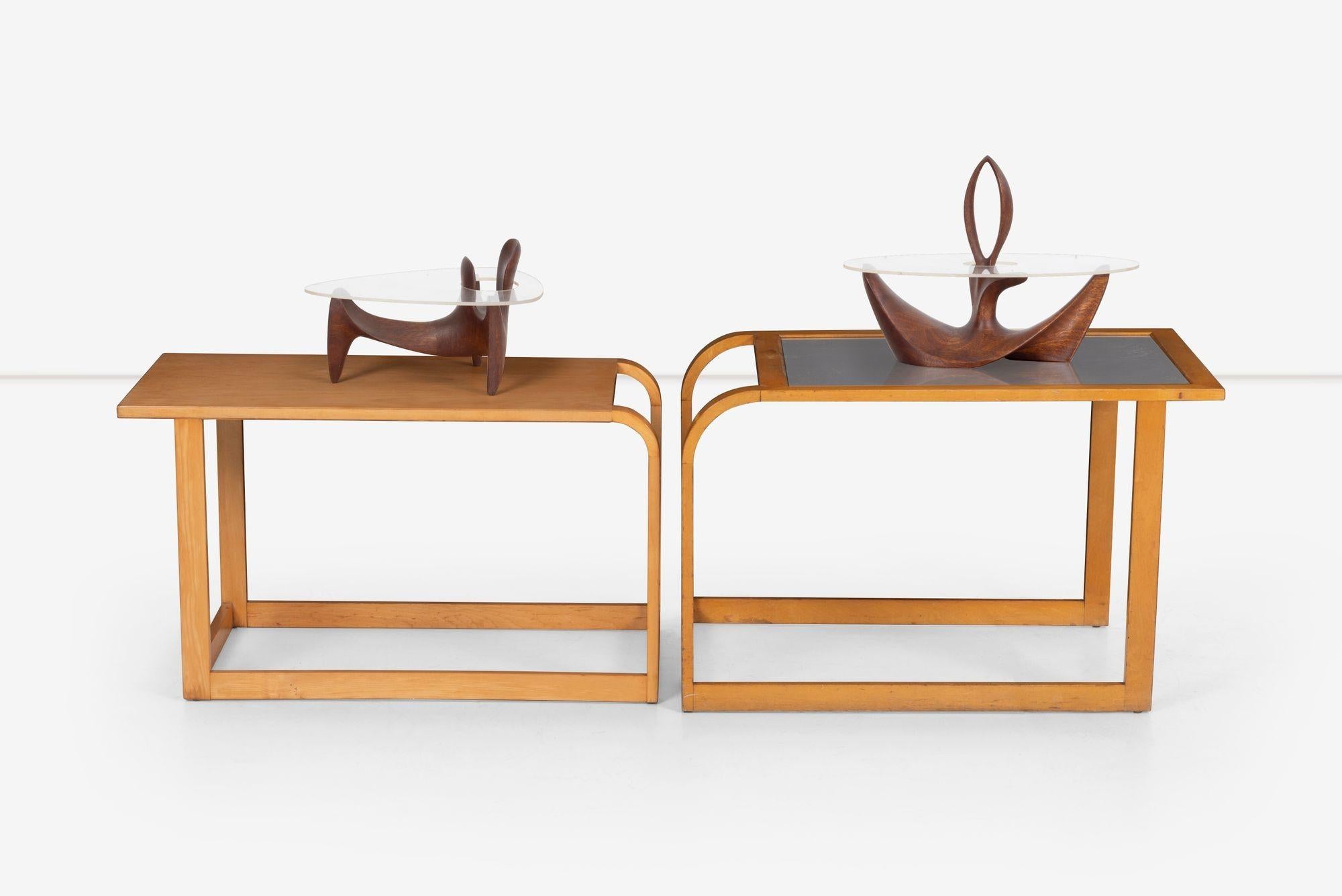 Eliel Saarinen Nesting Tables for Johnson Furniture Company, 1940 For Sale 1