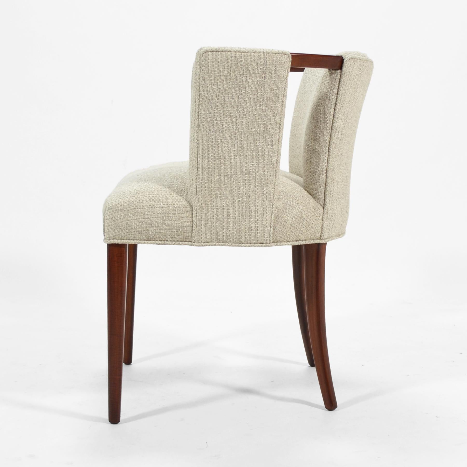 Eliel Saarinen Occasional Chair by Johnson Furniture In Excellent Condition In Highland, IN