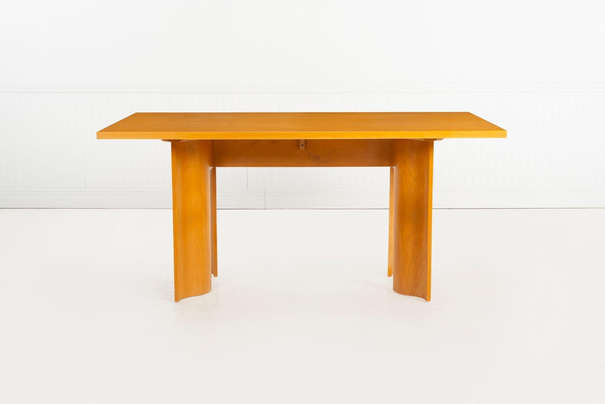 Eliel Saarinen & Pipsan Swanson for Johnson Furniture Company Dining Table 1951 In Good Condition For Sale In Chicago, IL