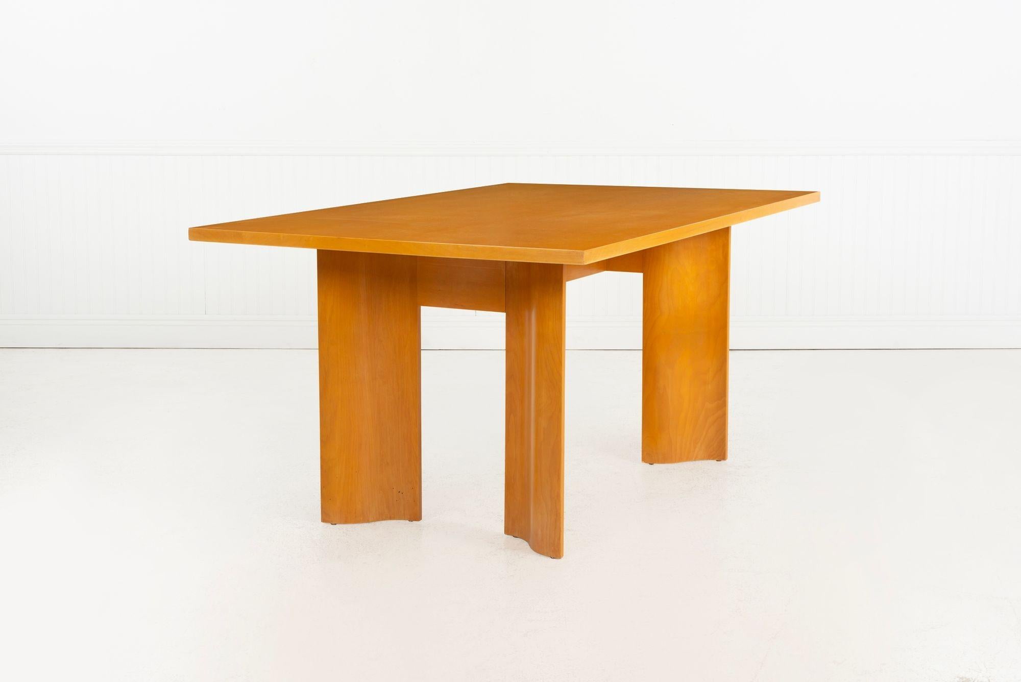 Mid-20th Century Eliel Saarinen & Pipsan Swanson for Johnson Furniture Company Dining Table 1951 For Sale