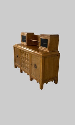 Eliel Saarinen Sideboard for Helsinki Railway Station, Finland, Early 1900s