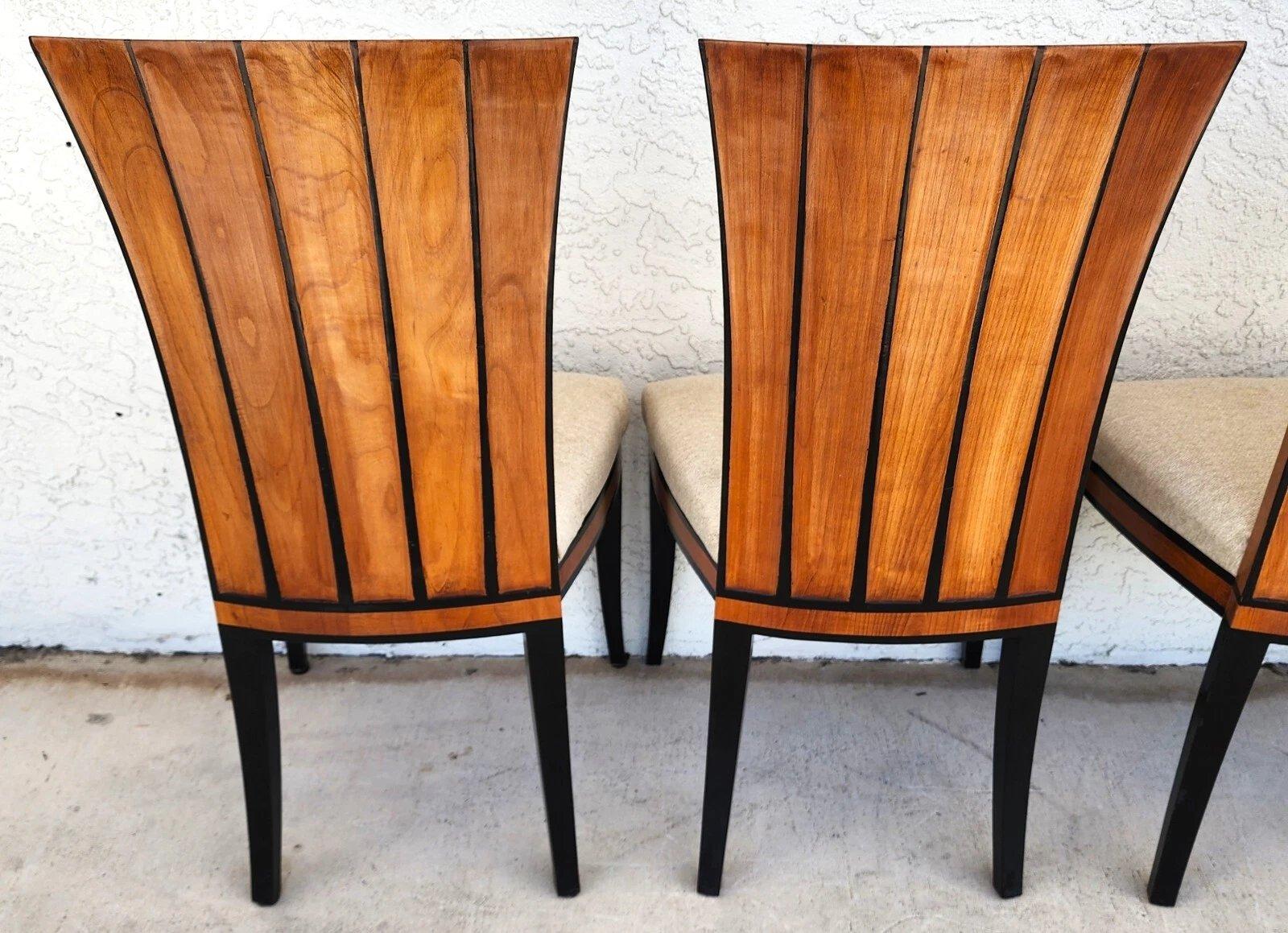 Set di 4 sedie da pranzo Cranbrook in stile Eliel Saarinen in vendita 5