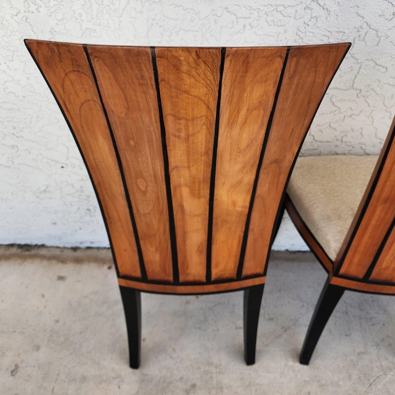 Set di 4 sedie da pranzo Cranbrook in stile Eliel Saarinen in vendita 6