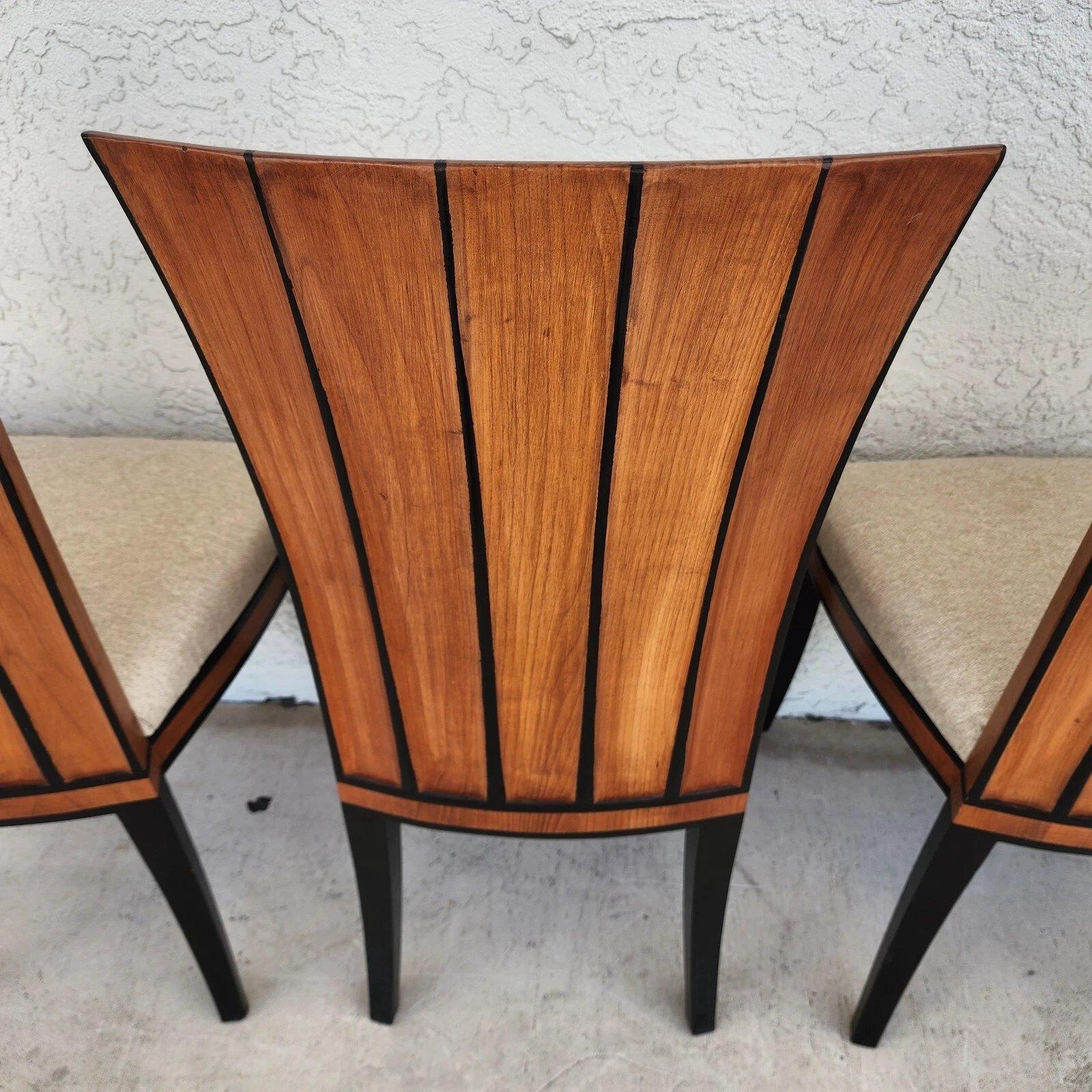 Set di 4 sedie da pranzo Cranbrook in stile Eliel Saarinen in vendita 7