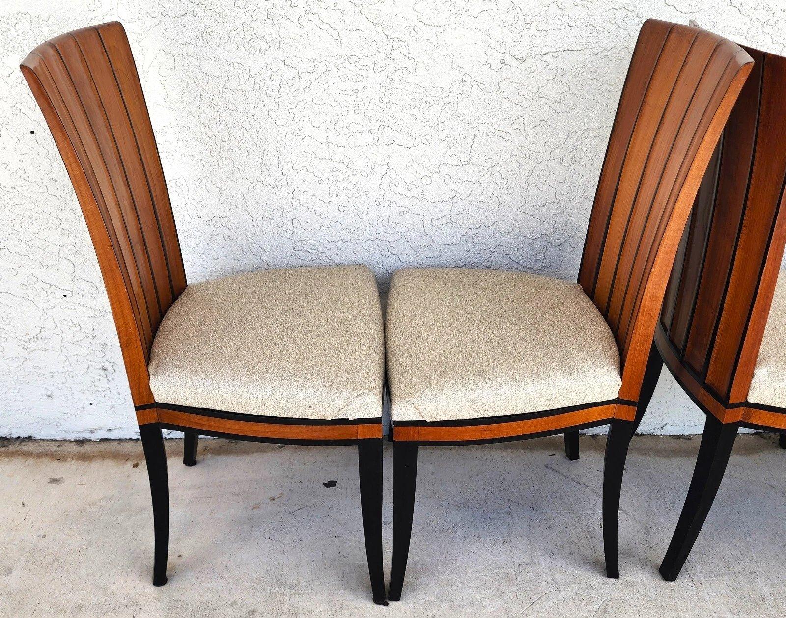 Set di 4 sedie da pranzo Cranbrook in stile Eliel Saarinen in vendita 1