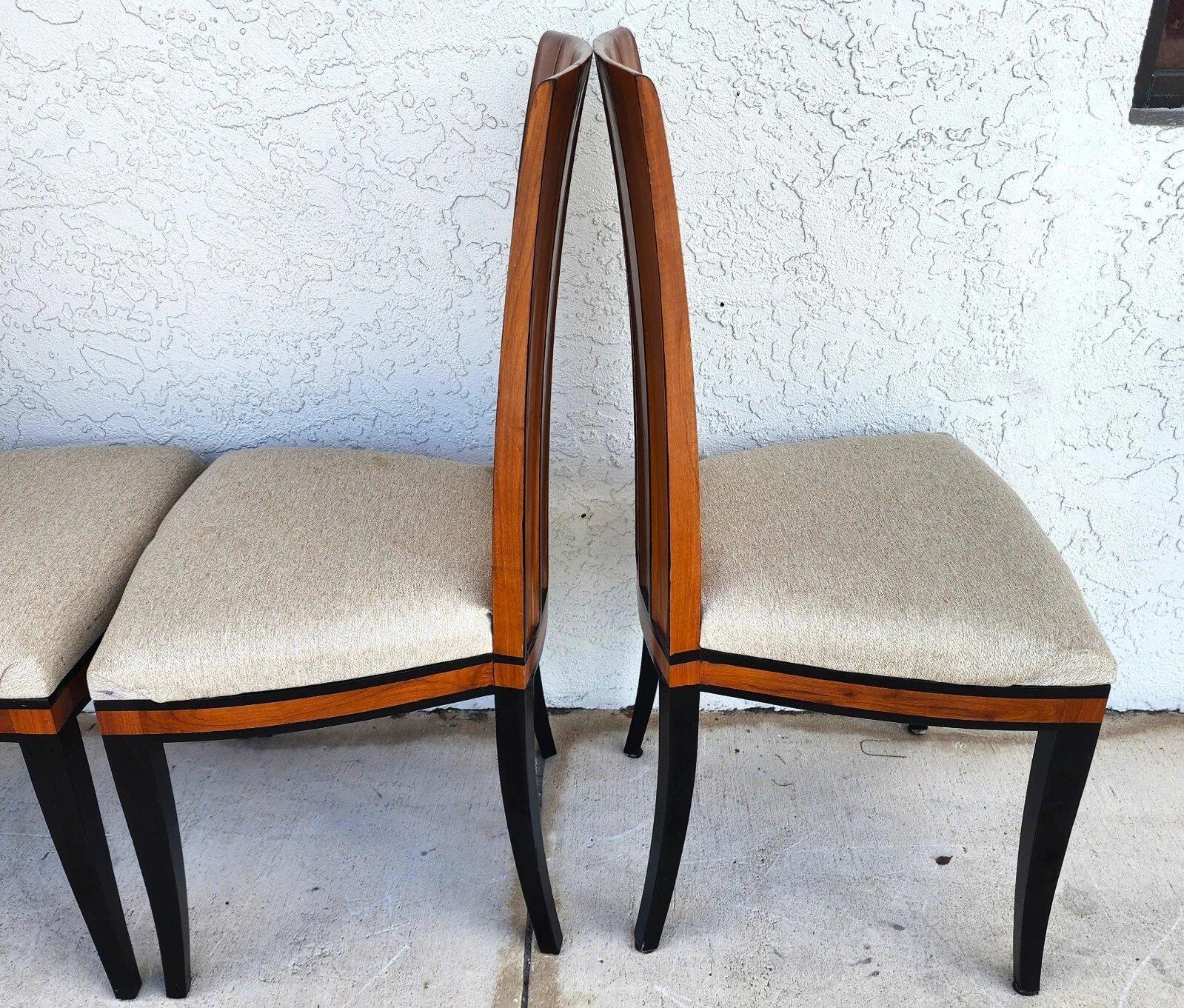 Set di 4 sedie da pranzo Cranbrook in stile Eliel Saarinen in vendita 2