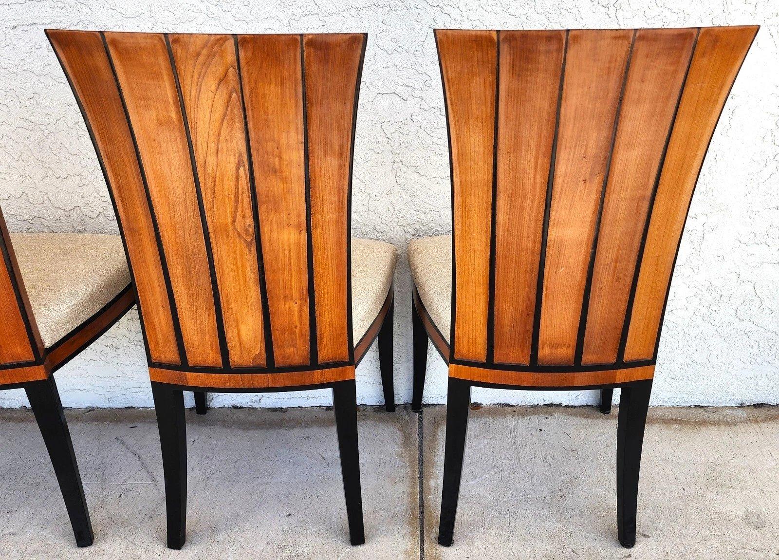 Set di 4 sedie da pranzo Cranbrook in stile Eliel Saarinen in vendita 4