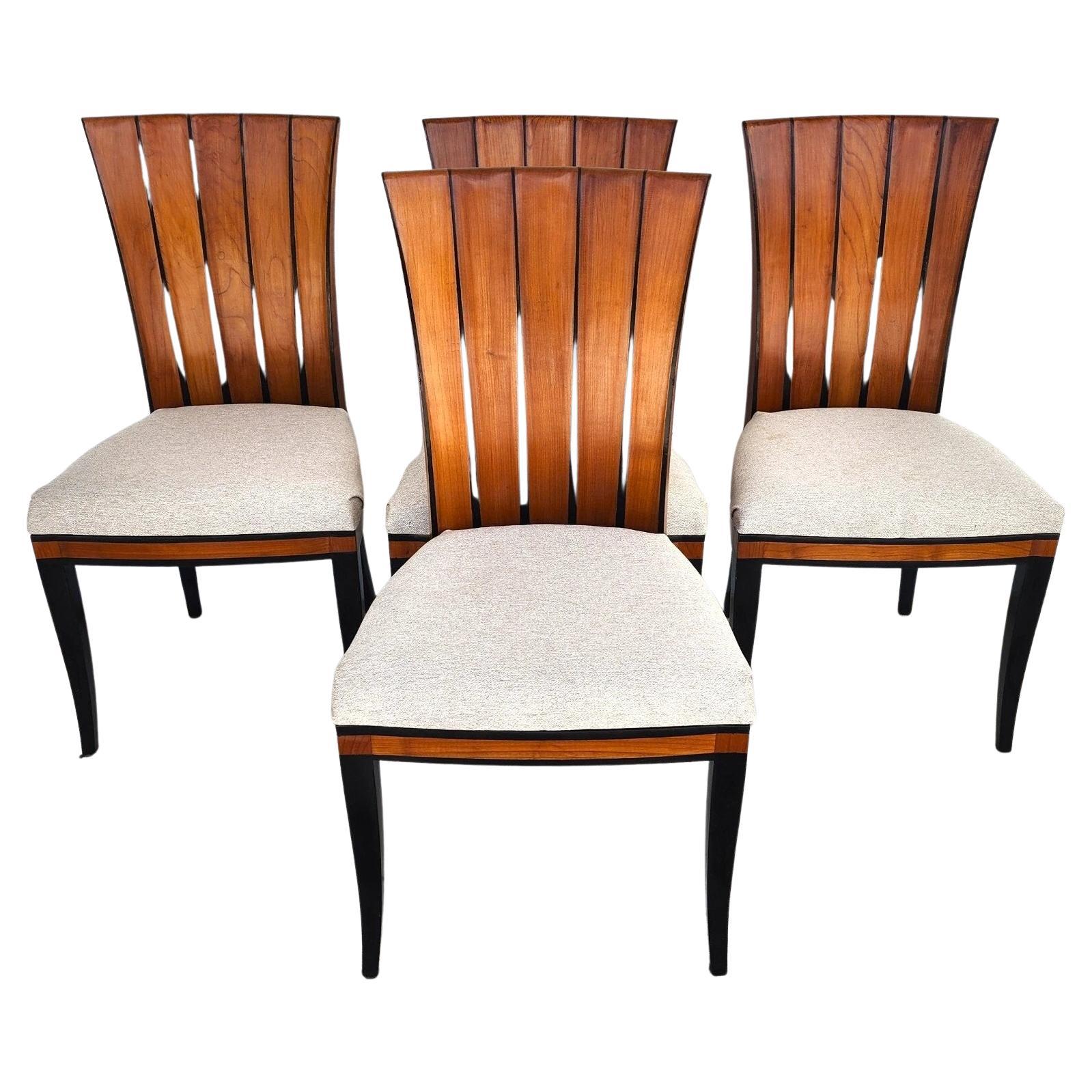 Set di 4 sedie da pranzo Cranbrook in stile Eliel Saarinen in vendita