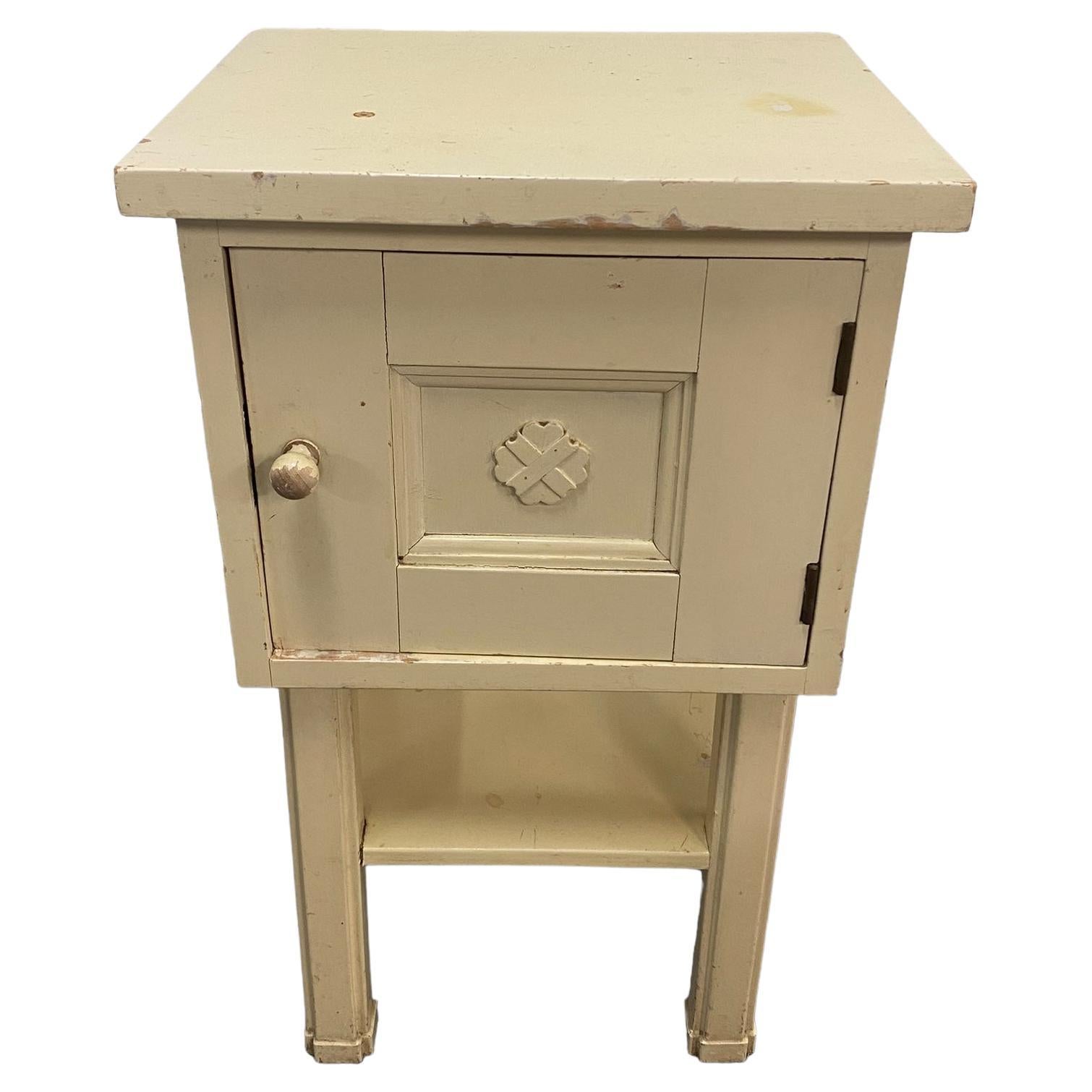Eliel Saarinen Wooden Side Cupboard, Natural White, Early 20th Century For Sale