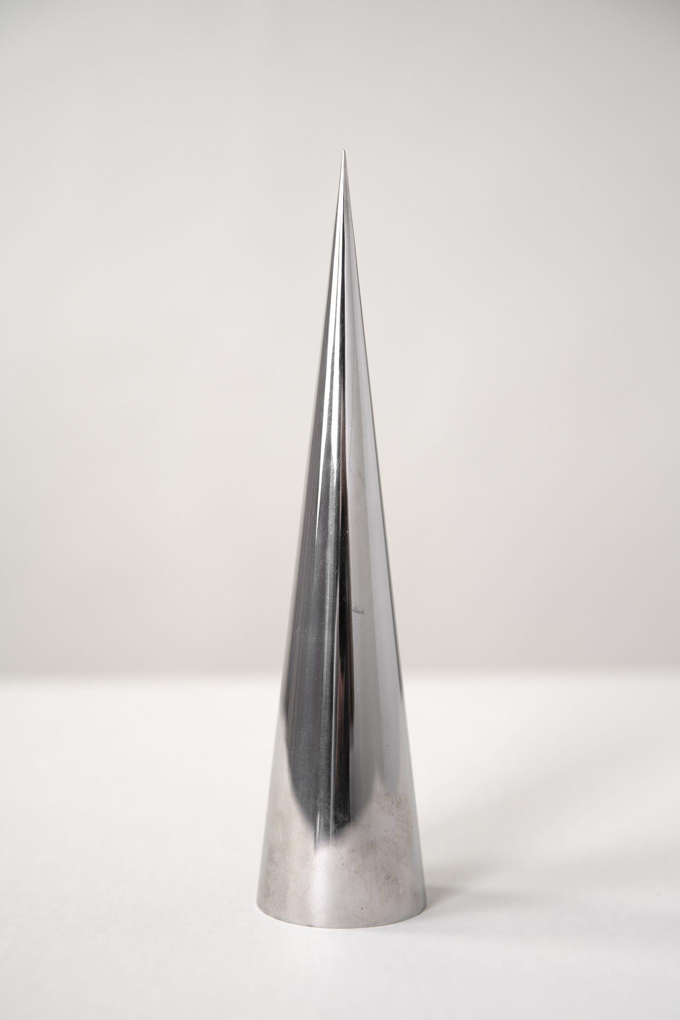 David Herschler Chrome Kinetic Table Top Mid Century Modern Sculptures 76 in vendita 7