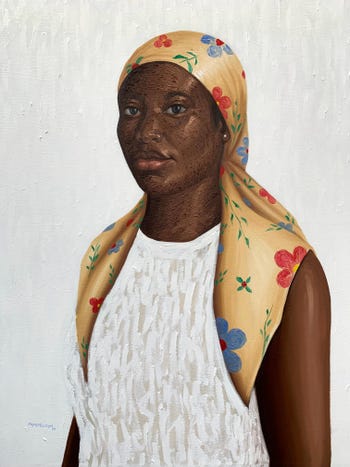 Don't Be Perfect, Be Real,  2025, by Elijah Olanase