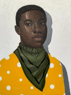 No apures la vida 1 - Siglo XXI, Contemporáneo, Figurativo, Retrato, África Hombres