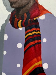 Don't Rush Life 2 - 21st Century Contemporary Figurative, Portrait, Africa, Men