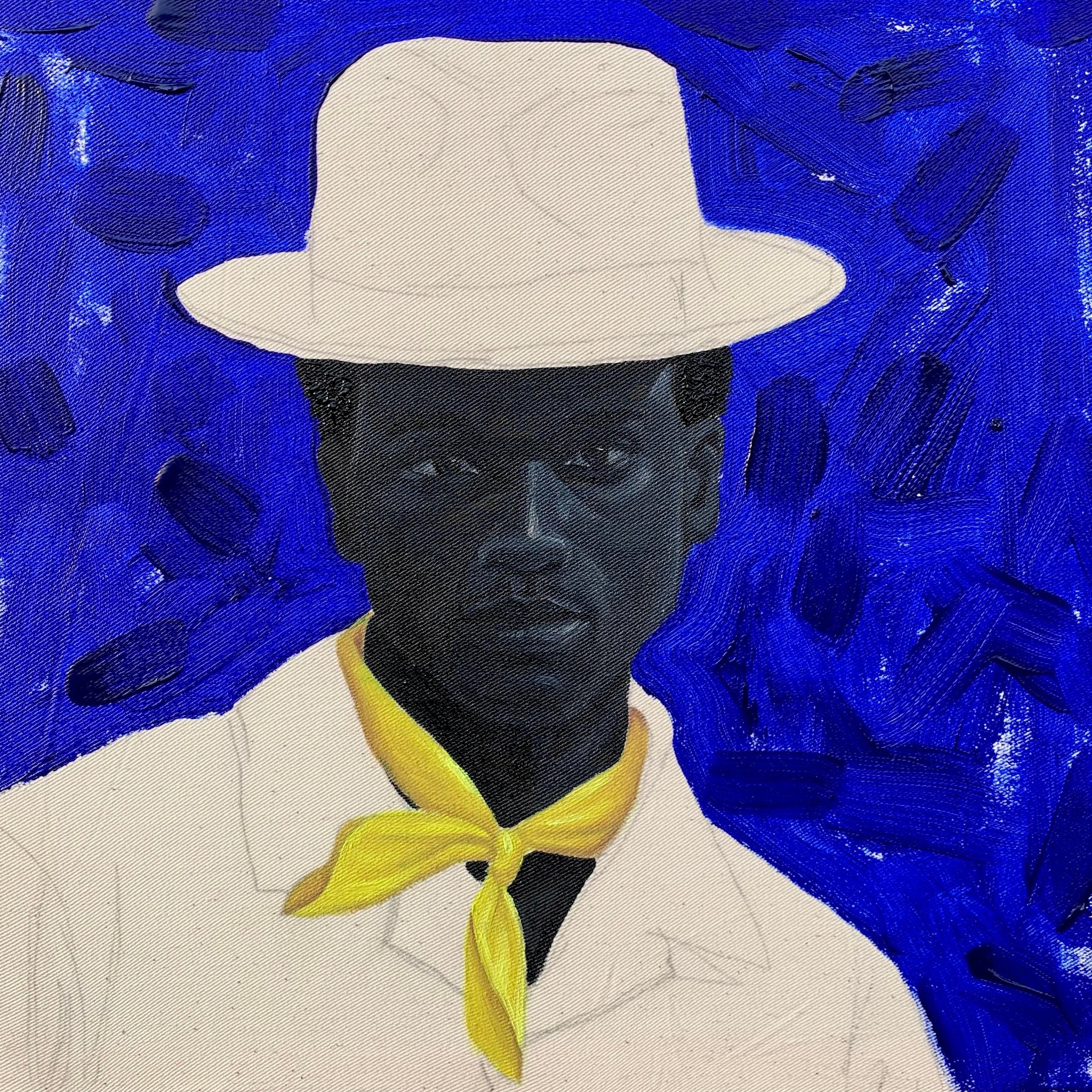 Elijah Olanase Figurative Painting – Your Life's Matter 1 - 21. Jahrhundert Zeitgenössisch Figurativ, Porträt, Afrika