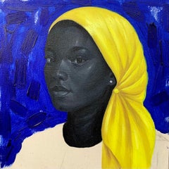 La materia della tua vita 2 - Figurativo contemporaneo del 21° secolo, ritratto, Africa