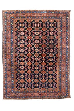 Antique Hamadan with Mina Khani Design