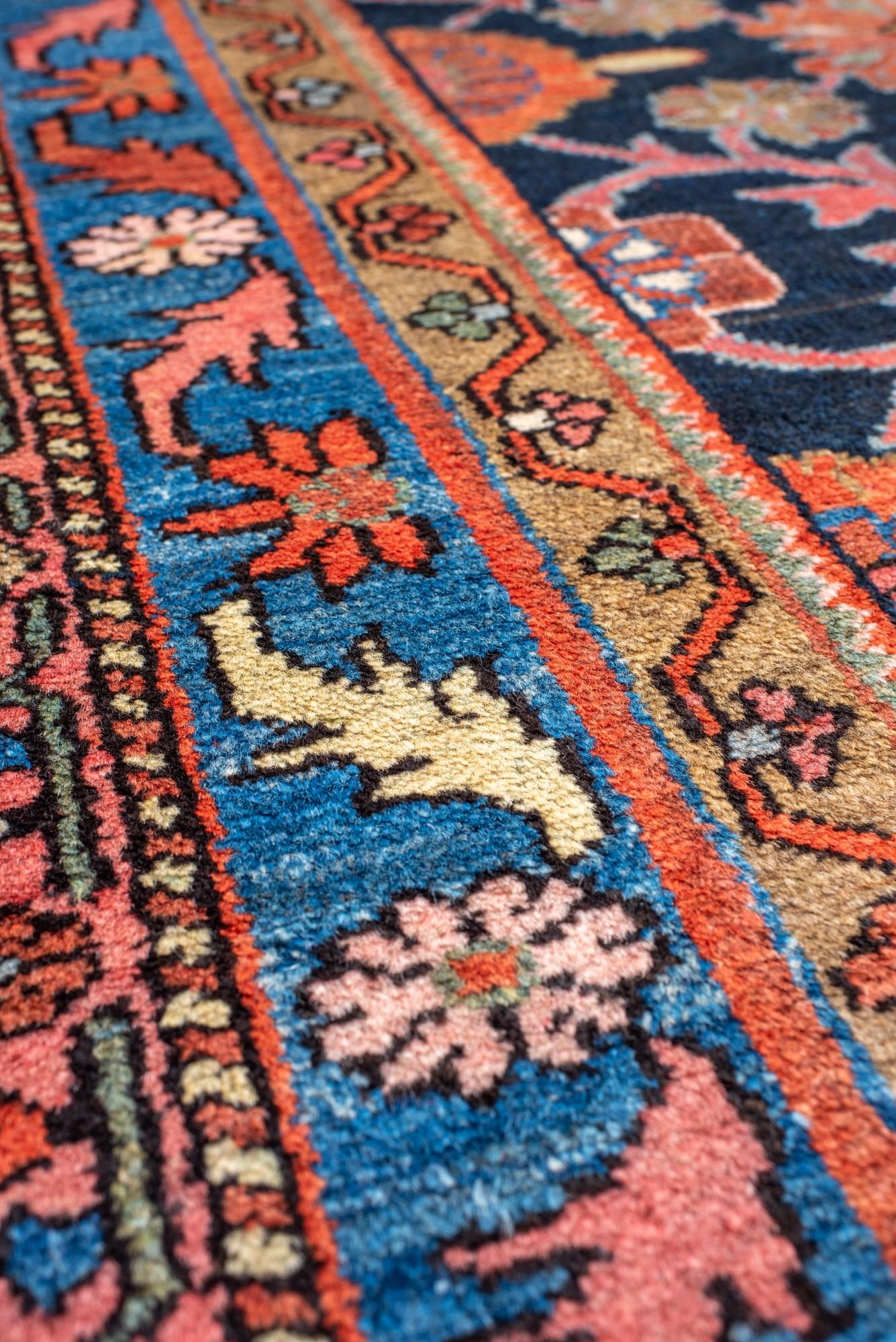 Antiker Hamadan mit Mina Khani-Design im Angebot 1
