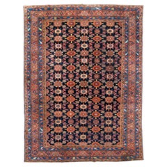 Antique Hamadan with Mina Khani Design