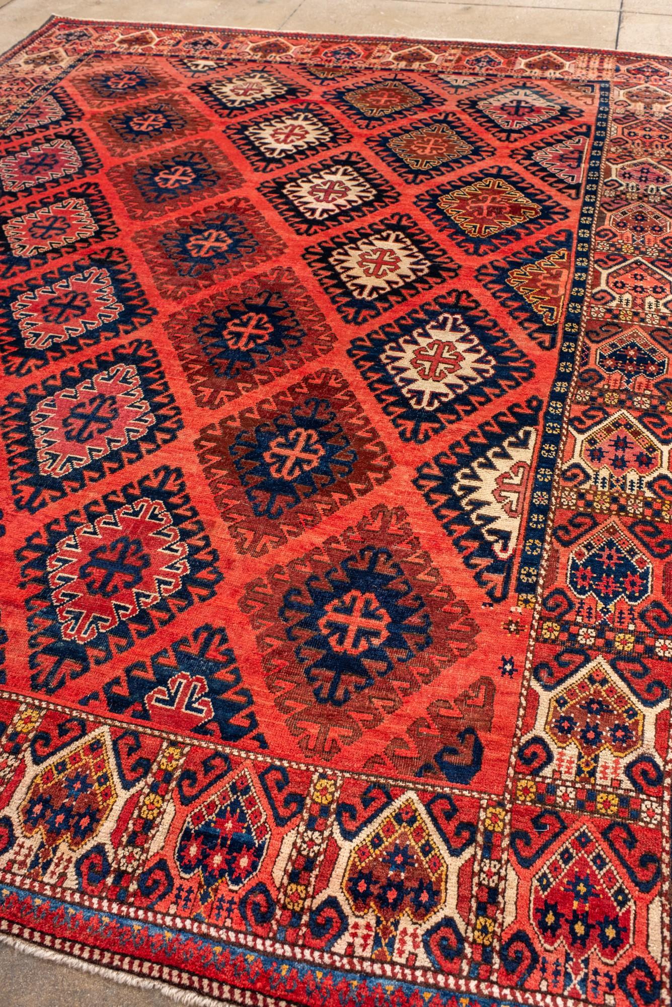 Kyrgyzstani Antique Kyrgyz Rug, Circa 1900's For Sale