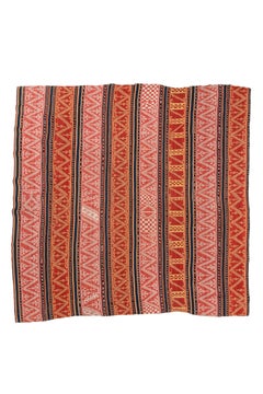 Antique Square Kilim from Azerbaijan