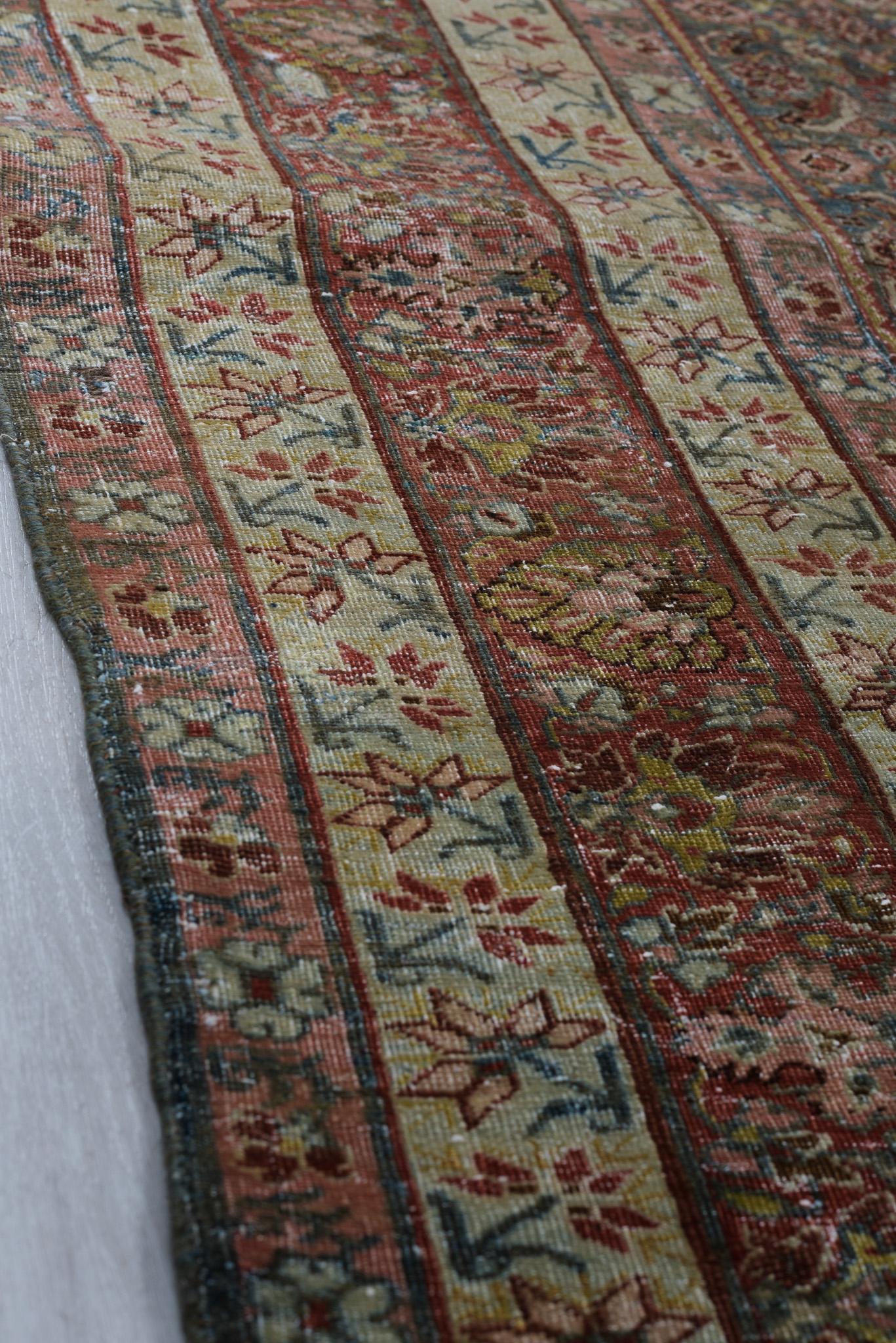 Antique Bidjar rugs are a type of handwoven carpet that originates from the region of Bidjar in Kurdistan, Iran. These rugs are highly renowned for their exceptional durability, unique designs, and luxurious feel, making them highly sought-after