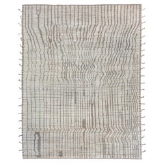 Eliko Rugs by David Ariel Rustic Hand Knotted Tulu Rug with Natural Tones