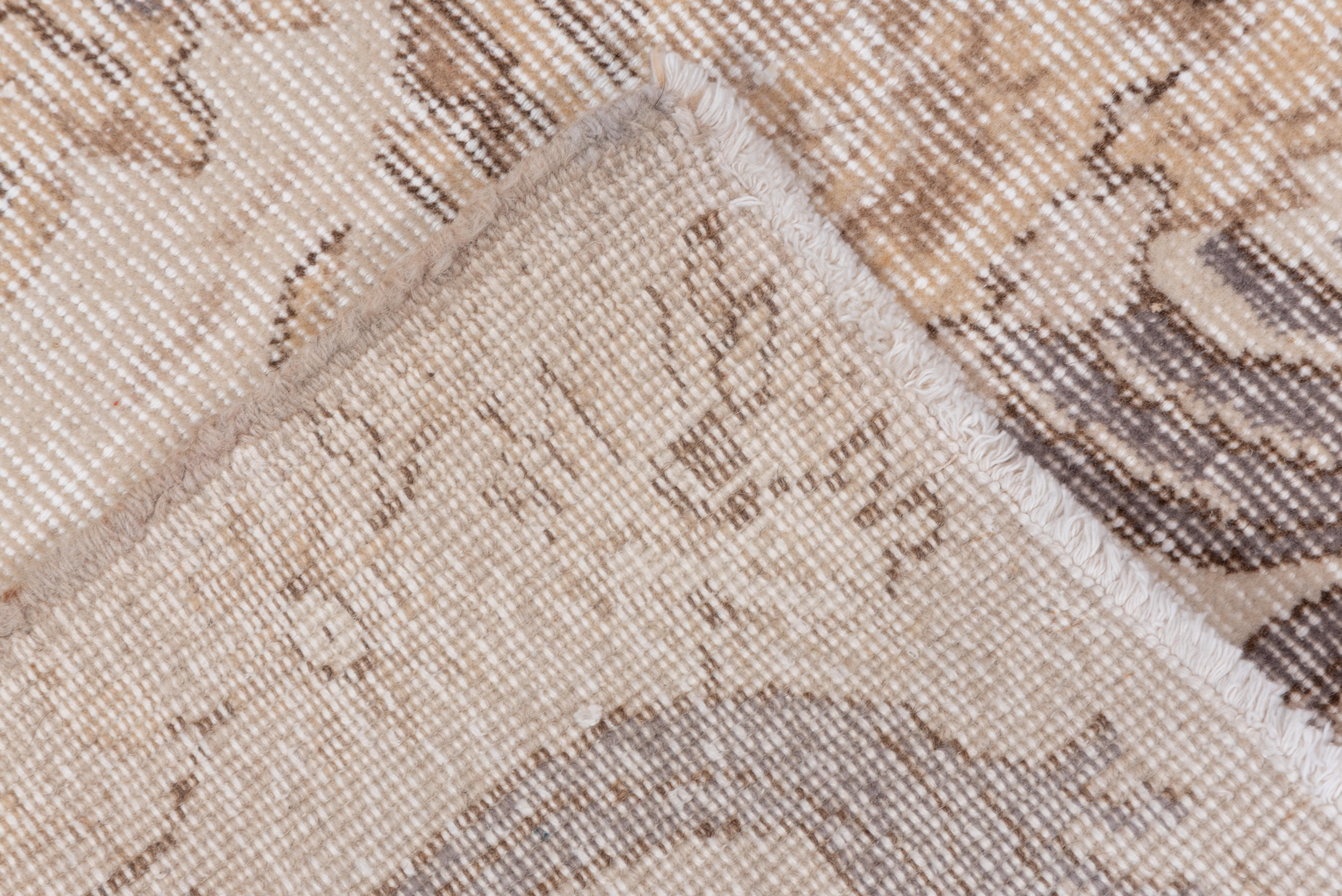 Oushak Sparta Rug, Neutral Palette and Tones For Sale
