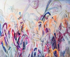 ”Field of Possibilities”, Oil, Acrylics and Oil Pastel Abstract 120 x 150 cm