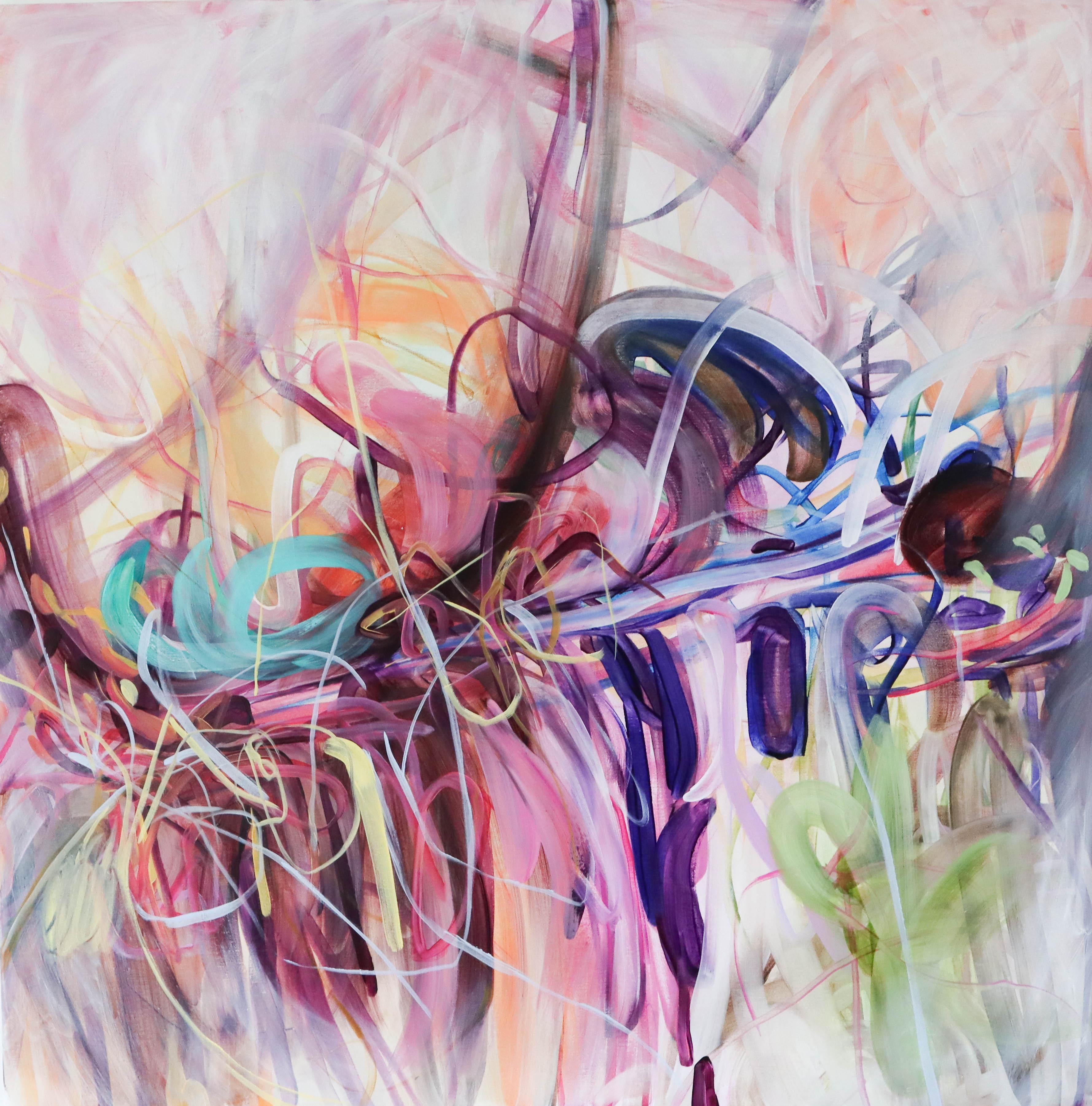 Elin Kereby Inner Reflection Oil Acrylics And Oil Pastel Abstract elin-kereby-inner-reflection-oil-acrylics-and-oil-pastel-abstract