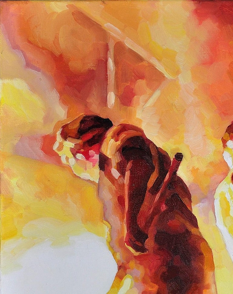 Elin Sian Blake Iron Puddlers. Furnace smelting Blaenau Gwent. Welsh