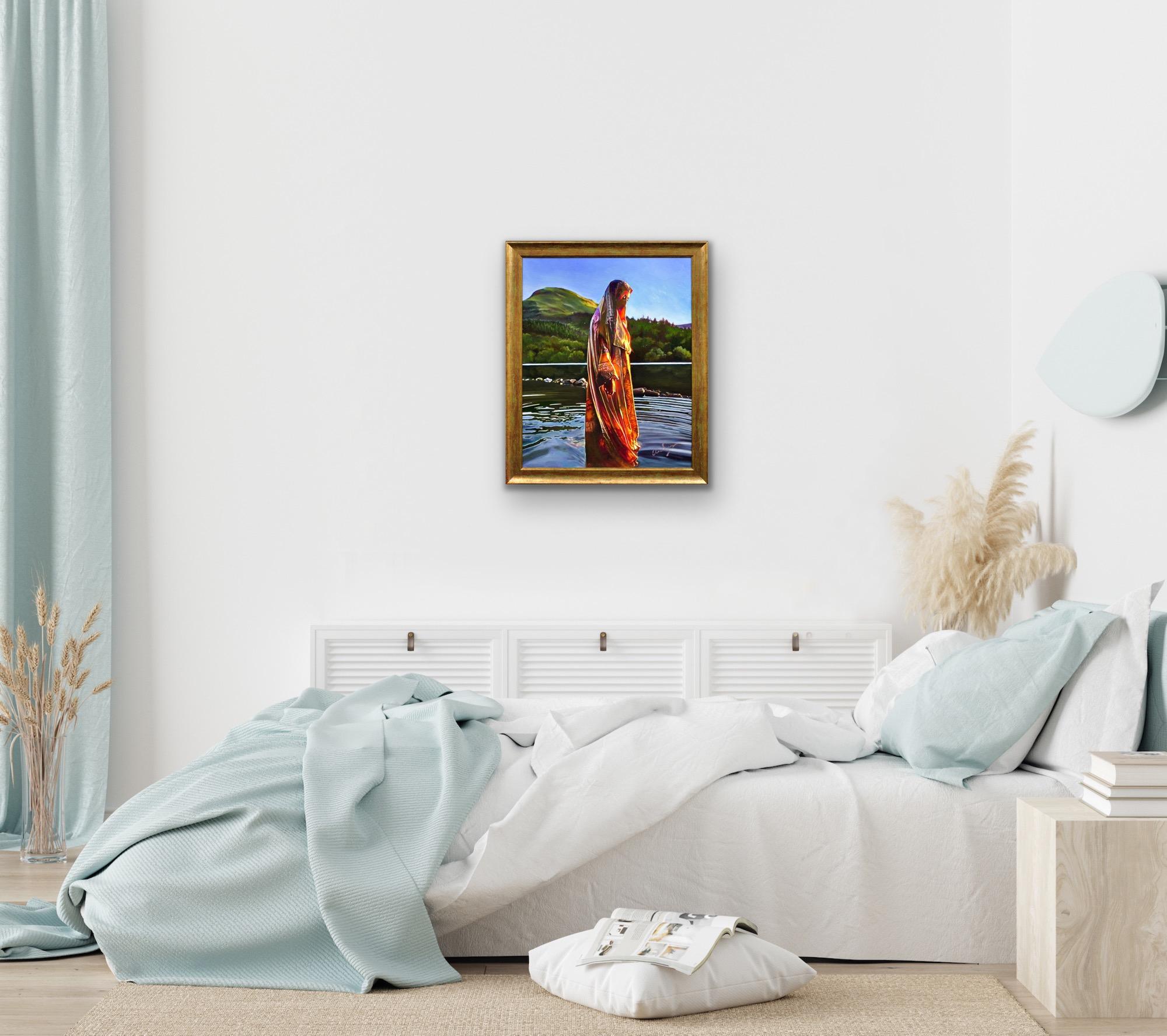 Making Ripples The Wanderlust Women Organisation Tribute-Gemälde an Amira Patel im Angebot 4