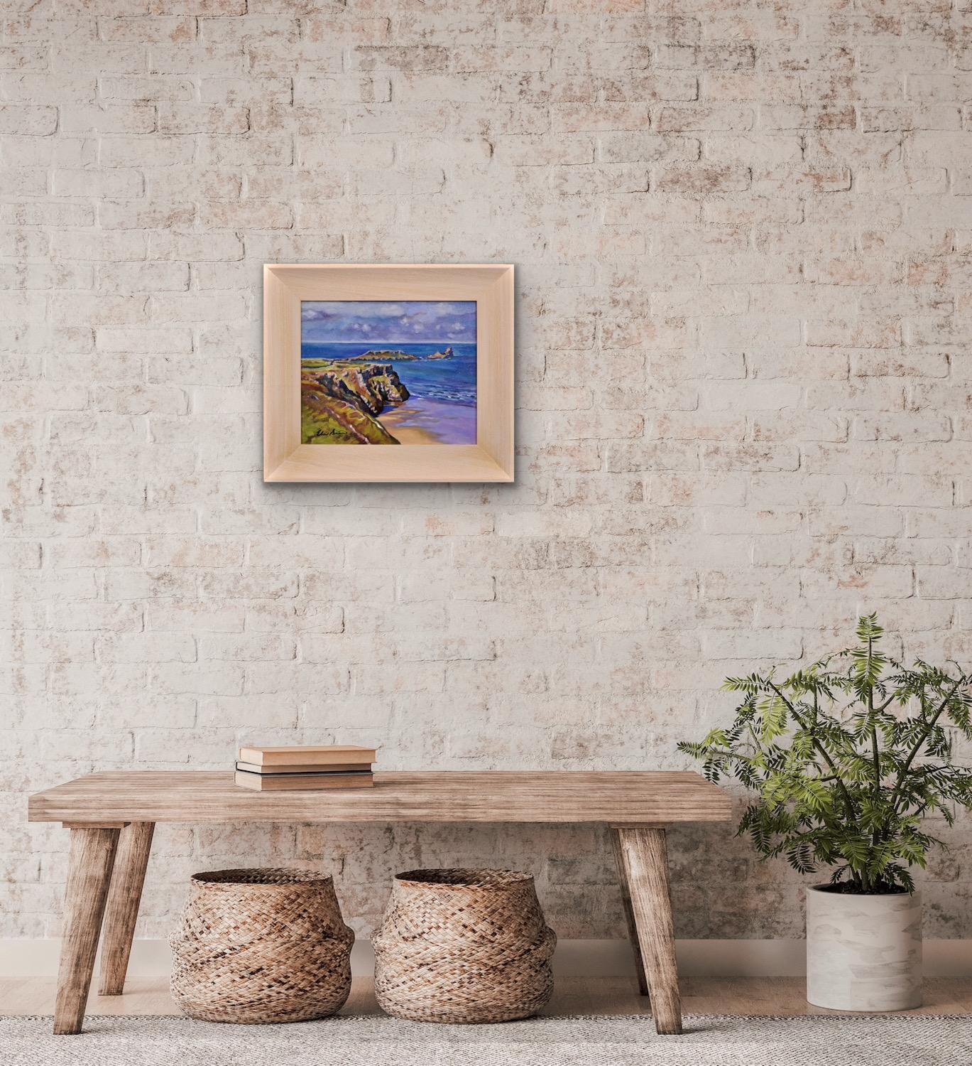 Worm's Head Pen Pyrrod The Gower Peninsula Rhossili Swansea Bay South Wales en vente 14