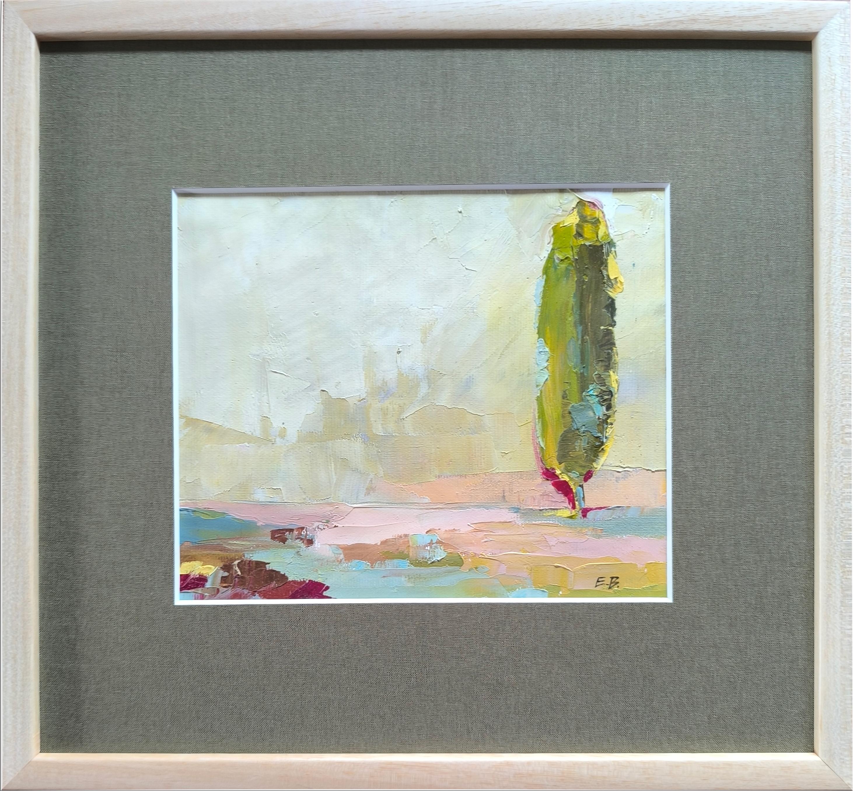  Elina Bilous Abstract Painting - "Everyone deserves love"