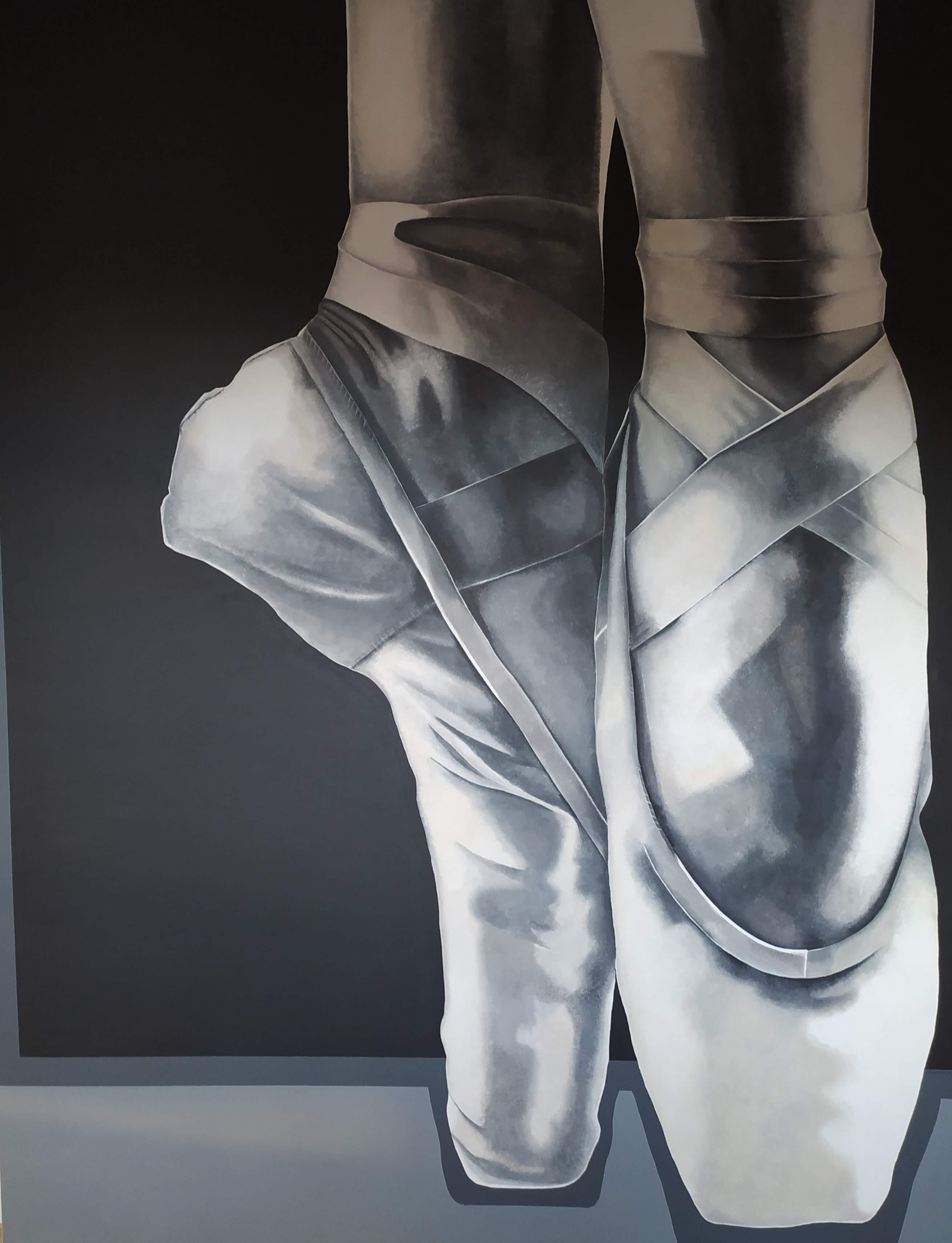 Pointes - Painting by Elina Bilous