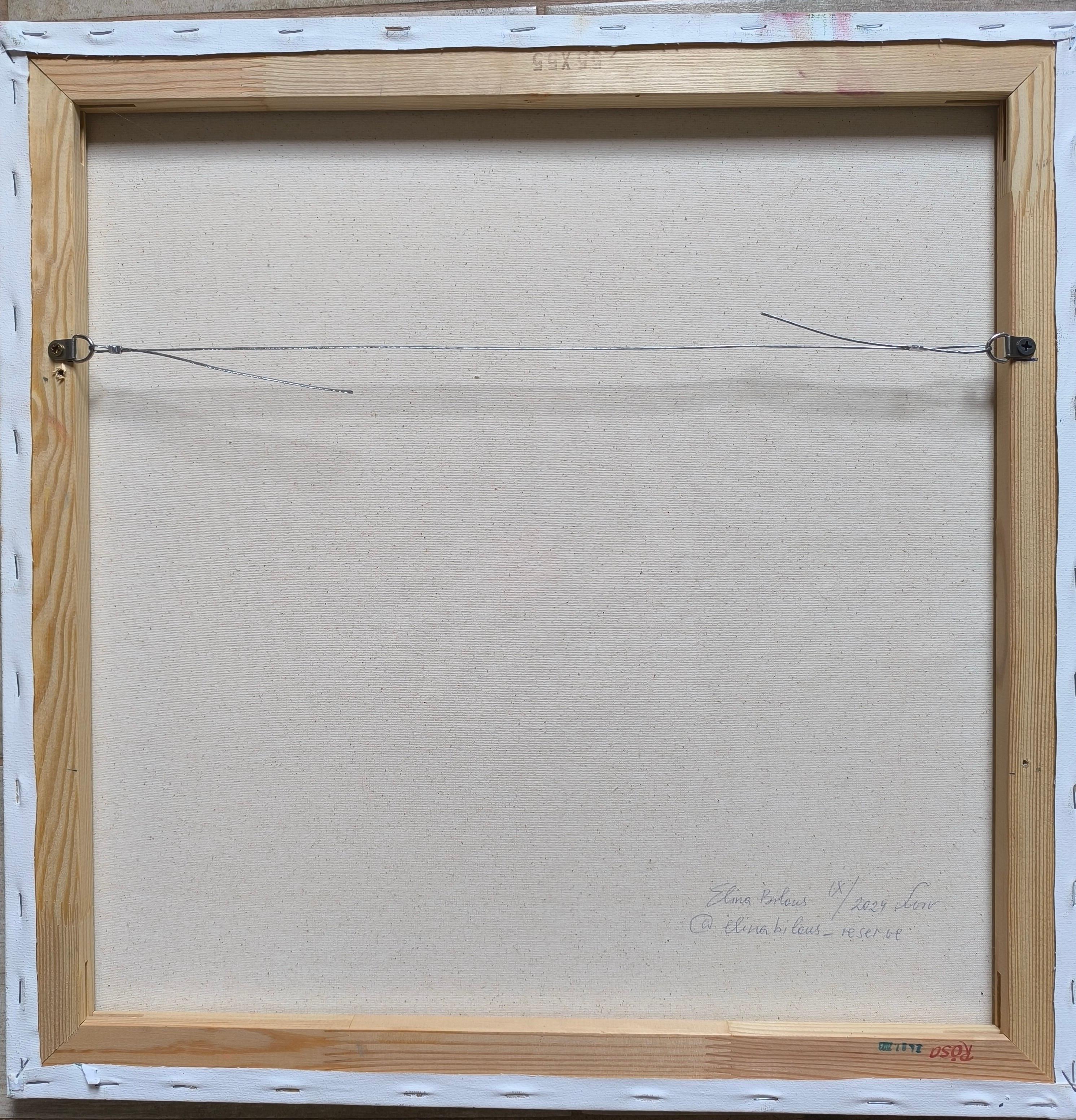 The sky begins behind the clouds – Painting von Elina Bilous