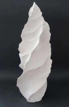 Arise. Stone mass, porcelain, h 61 cm