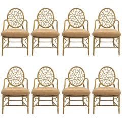 Elinor McGuire "Cracked Ice" Dining Chairs Set of 8