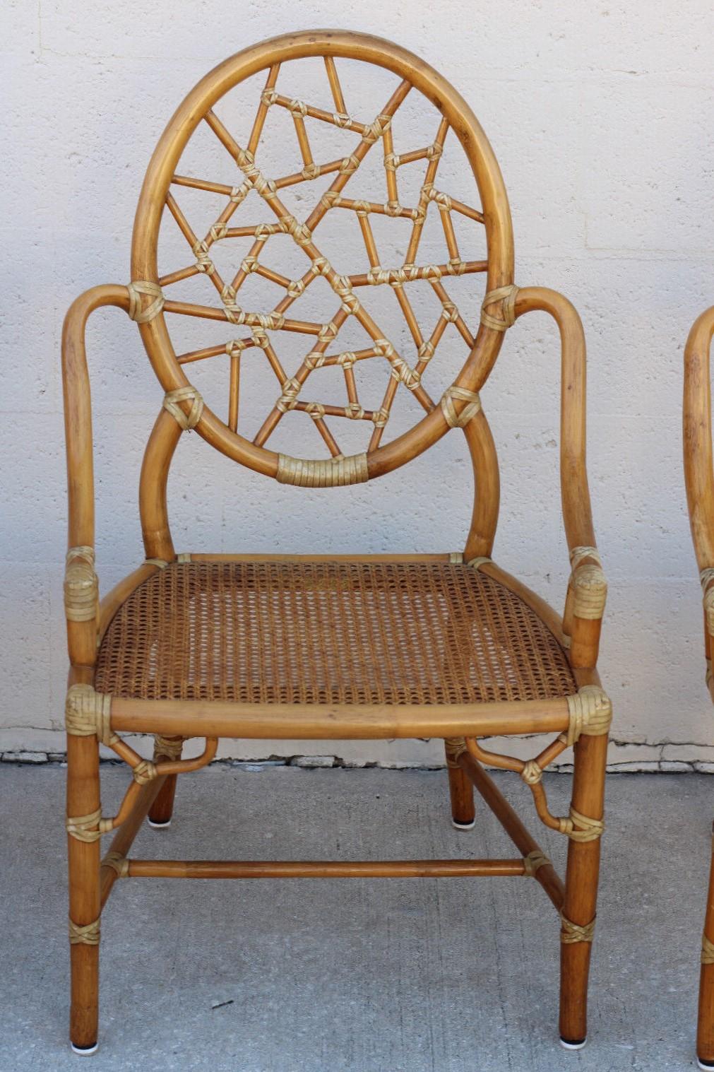 Elinor McGuire Iconic Cracked Ice Dining Chairs, Set of 8 8