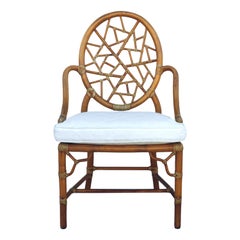 Elinor McGuire Iconic Cracked Ice Dining Chairs, Set of 8