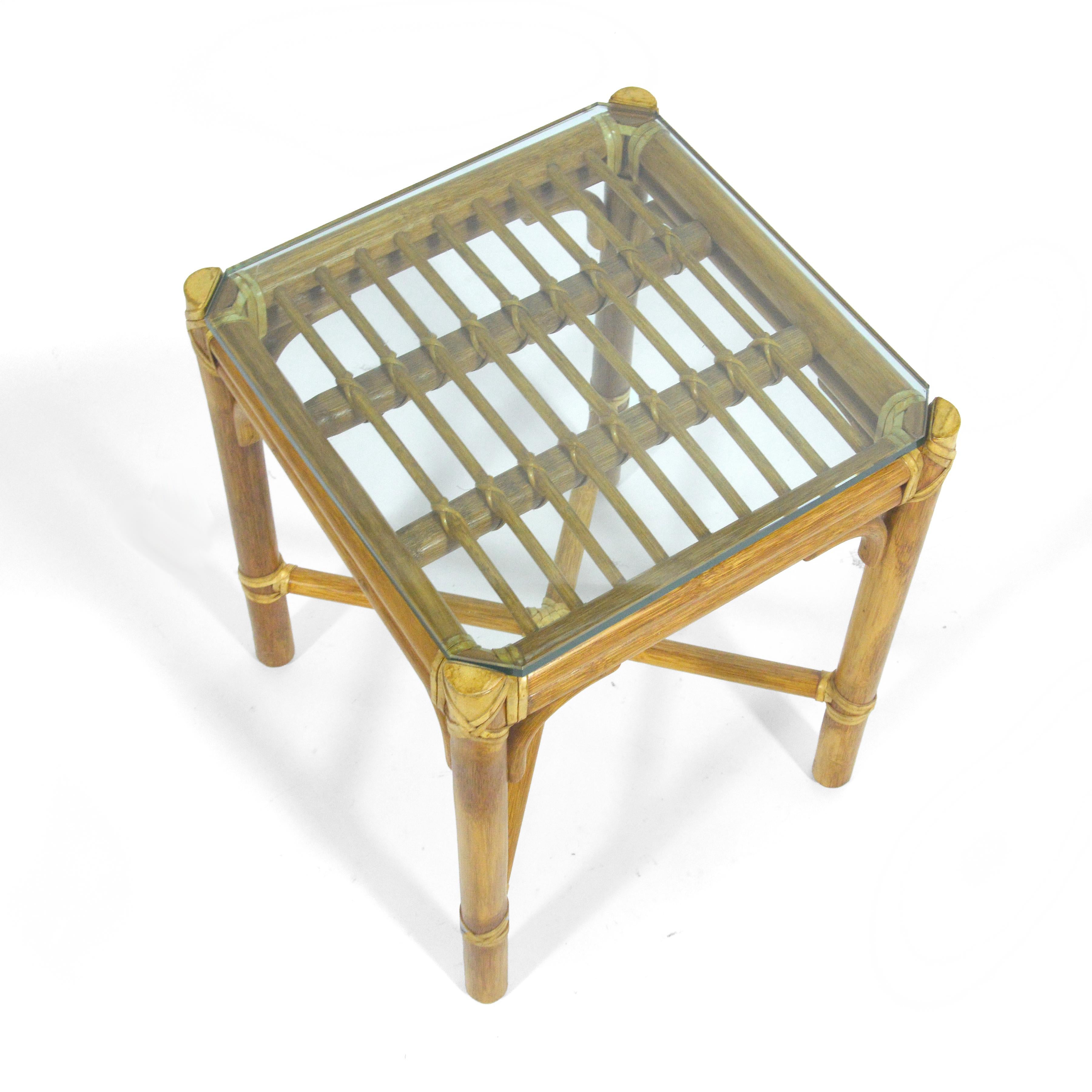 Elinor McGuire Rattan Side Tables For Sale 1