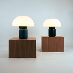Elio Martinelli 625 mushroom table lamp by Martinelli Luce, Italy, 1960s, 2 av.