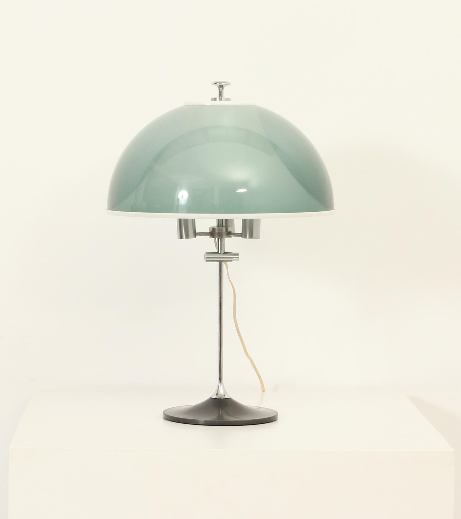 Elio Martinelli Adjustable Table Lamp for Metalarte, 1962 For Sale 5