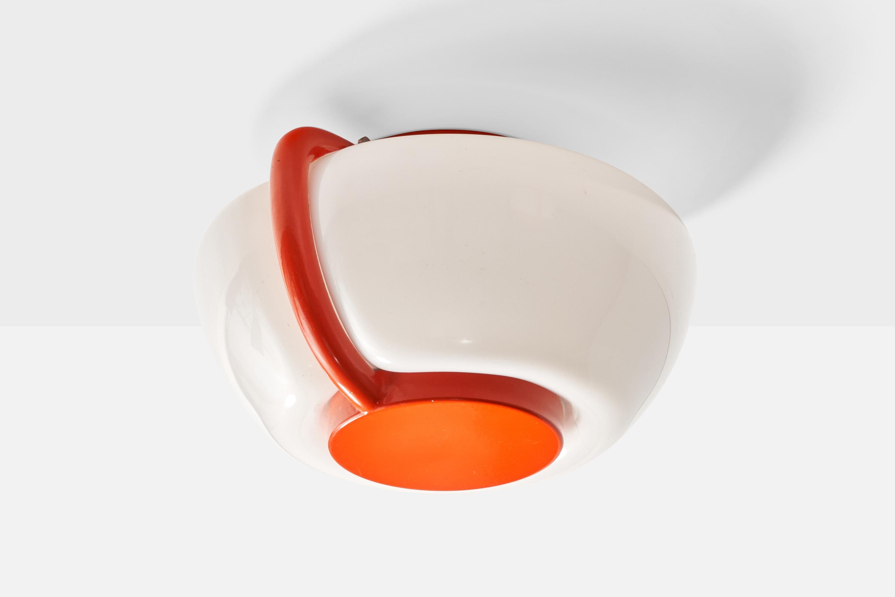 Fin du 20e siècle Elio Martinelli, montures encastrées, métal, Perspex, Italie, 1970 en vente