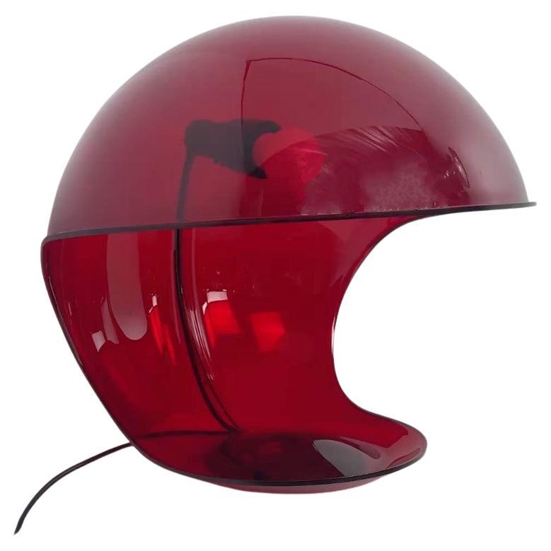 Elio Martinelli -Foglia - rouge transparent rare - Martinelli Luce - Italie en vente